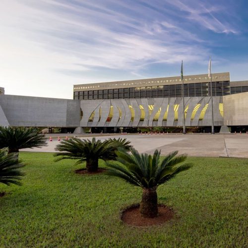 Edifício sede do Superior Tribunal de Justiça.
