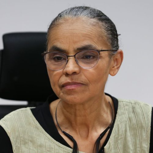 Brasília (DF) 10/04/2023 Ministra do Meio Ambiente, Marina Silva, durante entrevista para Agência Brasil.