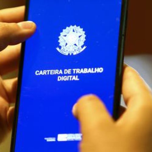 Carteira de trabalho digital.